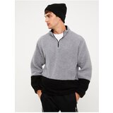 LC Waikiki Men's High Neck Long Sleeve Plush Sweatshirt | shoptok.hr