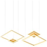  Redo 01-2615 - LED luster na sajli SIGUA LED/137W/230V CRI 90, prigušiva, zlatni | Eponuda.com