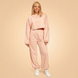 BeastPink žensku duks Cropped Bliss Pink