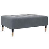  Tabure tamnosivi 77x55x31 cm baršunasti | shoptok.hr