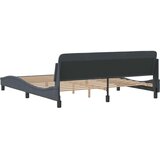  Okvir za krevet Dover tamnosivi 180x200 cm baršunasti | Eponuda.ba