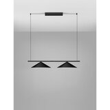 Nova Luce Mat črna aluminijasta LED viseča svetilka Lui – | Shoptok.si