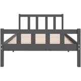  Za krevet od masivnog drva sivi 100 x 200 cm | shoptok.hr