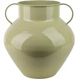 vaza kovina Roger 18,5x31x34cm žajbljevo zelena 1 kos, (5000300925)