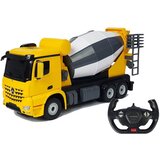  Licencirani tovornjak na daljinsko upravljanje Mercedes-Benz Arocs Rastar 1:14 - rumena | Shoptok.si