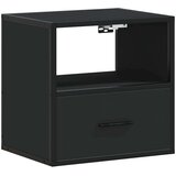 vidaXL Zidni noćni ormarić crni 40x31x39,5 cm | shoptok.hr