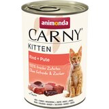 Animonda Ekonomično pakiranje Carny Kitten 12 x 400 g - Govedina i puretina Cijene
