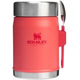 Stanley Classic Legendary Food Jar + Spork Hot Coral 0.4l Cene