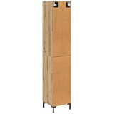  Highboard Umjetnički hrast 34,5 x 34 x 180 cm Konstruirano drvo | shoptok.hr