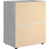 vidaXL Bivak VISNES Betonsko siva 60x40x73 cm Inženirski les | Shoptok.si