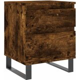  Noćni ormarić boja hrasta 40 x 35 x 50 cm od konstruiranog drva | shoptok.hr