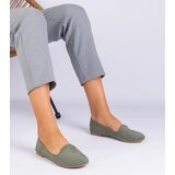 Gemre Green classic eco-suede ballet flats Valensia | shoptok.hr