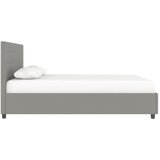 Støraa Sivi tapecirani bračni krevet 140x200 cm Emily – | shoptok.hr