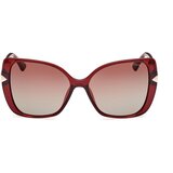 Guess Sončna očala zlata / bordo | Shoptok.si