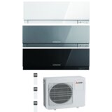 Mitsubishi multi-split klimatska naprava - 3X EF35VG (siva+siva+črna) + zunanja enota MXZ-3F68VF3 | Shoptok.si