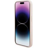  Originalna torbica KARL LAGERFELD Hardcase KLHCP15LPQKPMP za iPhone 15 Pro (prošiveni uzorak / roza) | shoptok.hr