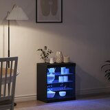  LED komoda Crni hrast 60,5 x 37 x 67 cm Konstruirano drvo | shoptok.hr