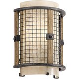 Elstead Lighting Elstead Ahrendale 1 notranja stenska svetilka iz mrežastega železa, E14, (22099335) | Shoptok.si