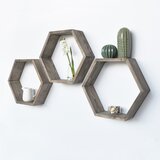 Woody Fashion Hanah Home Zidna polica Hex001