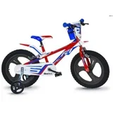 Mountain Bike R1 crveno-plavi dječji bicikl veličine 16 - bicikl
