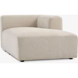 Sofa modul sa lenjivcem desni pesak tkanina