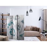  Paravan u 3 dijela - Satin Rose (Turquoise) [Room Dividers] 135x172 | shoptok.hr