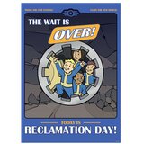 Fallout art print Reclamation Day, A3 Cene