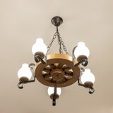  Brilagi - Luster na lancu ROATA 5xE14/40W/230V, prečnik 50 cm, buk/orah | Eponuda.com