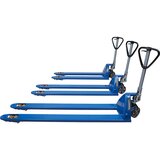 eurokraft pro paletni dvižni voziček, zelo dolg, podvozna višina 85 mm, dolžina vilic 1500 mm | Shoptok.si