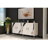 Hanah home komoda hook KB150 white silver Cene