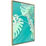  Poster - Teal Monstera 30x45 Cijene