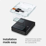 Spigen Zaštita zaslona GLAS.tR Staklo s punim pokrovom + folija za šarke za Galaxy Z Flip 4 | shoptok.hr