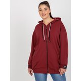 RELEVANCE Sweatshirt-RV-BL-8277.28-burgundy | Shoptok.si
