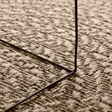  Rug "ZIZUR" Beige Ø 90 cm Juta videz Notranje in zunanje | Shoptok.si