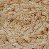  Pleteni tepih od jute 90 cm okrugli | shoptok.hr