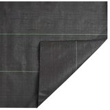 vidaXL Membrana proti plevelu črna 0,5x200 m PP | Shoptok.si