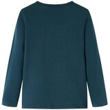  Dječja majica dugih rukava tamnozelena 116 | shoptok.hr
