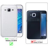 Cadorabo 3x Oklepna folija, združljiva z Samsung Galaxy J2 2015 - Zaščitna folija v visoka prosojnost - 3-pack Kaljeno zaščitno steklo za zaslone s trdoto 9H in združljivostjo s 3D dotikom, (20548805) | Shoptok.si