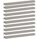 Profil za rubove vrta 10 kom. 100 x 10 x 5 cm Otporni čelik Rđa | shoptok.hr