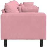 SOFA Ružičasta 250 x 77 x 76 cm Baršun | Eponuda.com