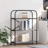 vidaXL Knjižna polica Siva sonoma 80 x 30 x 109 cm Konstruiran les | Shoptok.si