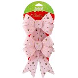  Rosett duo, novogodišnja dekoracija, mašna, roze, 14 x 18cm | Eponuda.com