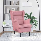  Fotelja od baršuna ružičasta | shoptok.hr