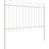  Vrtna Ograda 3 pcs Bijelo 5,1 x 1 m Čelik s prahom | shoptok.hr