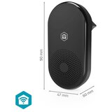 Nedis WIFICDPC11CBK - Gong za zvono SmartLife Wi-Fi crna | Eponuda.com