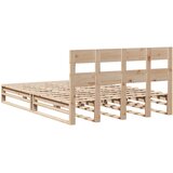 vidaXL Okvir kreveta bez madraca 120 x 190 cm od masivne borovine | shoptok.hr