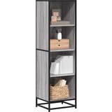 vidaXL Knjižna omara siva sonoma 40x35x139 cm Cene
