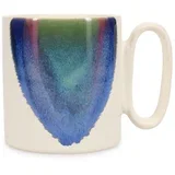 Modra/bež skodelica iz kamenine 390 ml Paint –