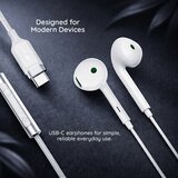 Acefast Žičane slušalice USB-C Acefast L7 bijele | Eponuda.com
