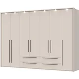 plakar P74B/OP - kolekcija opera - kašmir mat lak/kašmir mat lak - 322x226x60cm